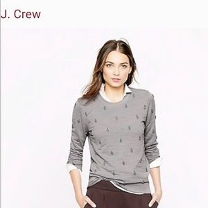 J.Crew Painted Jewel sweatshirt